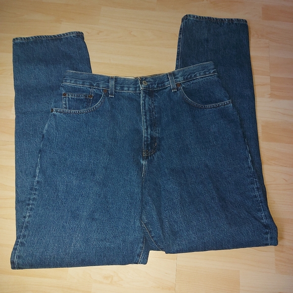 Gap Classic Fit Stonewash Jeans 16 Long - Picture 3 of 9